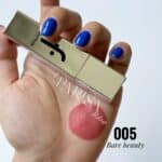 رژلب مایع شاین فلورمار flormar مدل Kiss Me More SHINE کد 005(رنگ Bare Beauty)