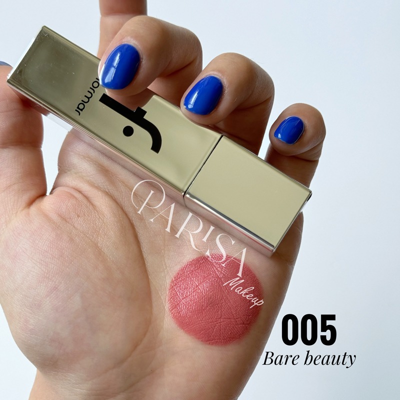 رژلب مایع شاین فلورمار flormar مدل Kiss Me More SHINE کد 005(رنگ Bare Beauty)