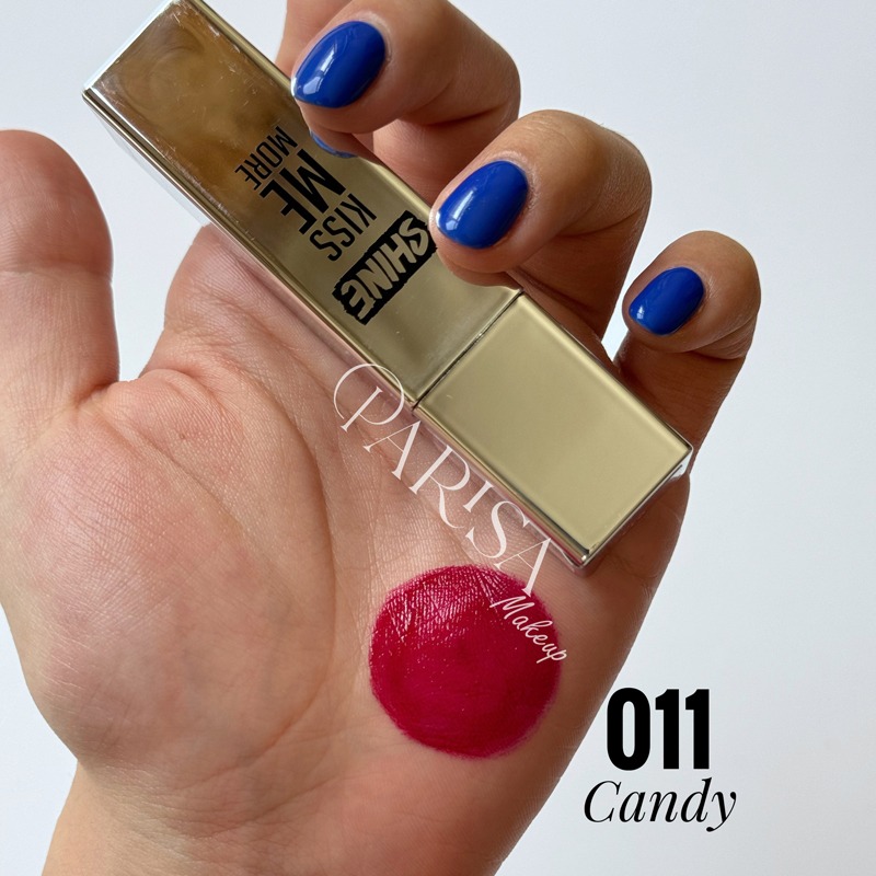 رژلب مایع شاین فلورمار flormar مدل Kiss Me More SHINE کد 011(رنگ Candy)