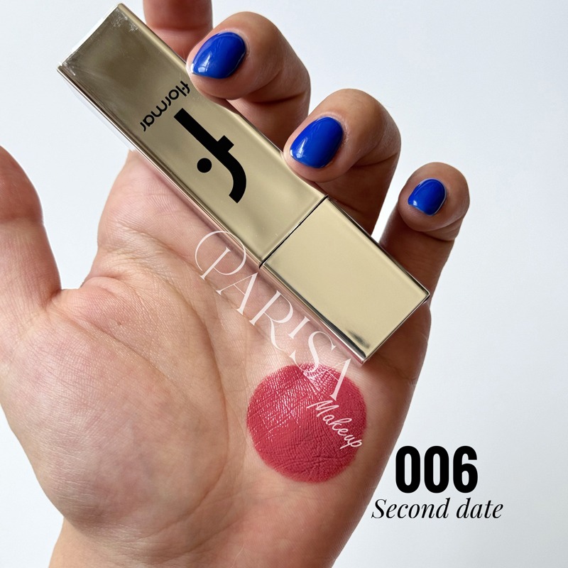 رژلب مایع شاین فلورمار flormar مدل Kiss Me More SHINE کد 006(رنگ Second Date)
