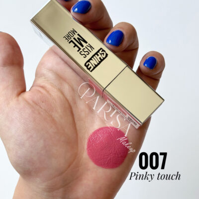 رژلب مایع شاین فلورمار flormar مدل Kiss Me More SHINE کد 007(رنگ Pinky Touch)