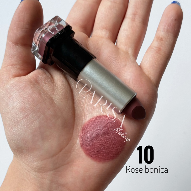 رژلب مات مخملی فلورمار مدل HD Weightless Matte کد 010(رنگ Rosa Bonica)