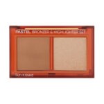 پالت برانزر و هایلایتر پاستل پرو فشن PASTEL PRO FASHION مدل Sun Kissed کد 01
