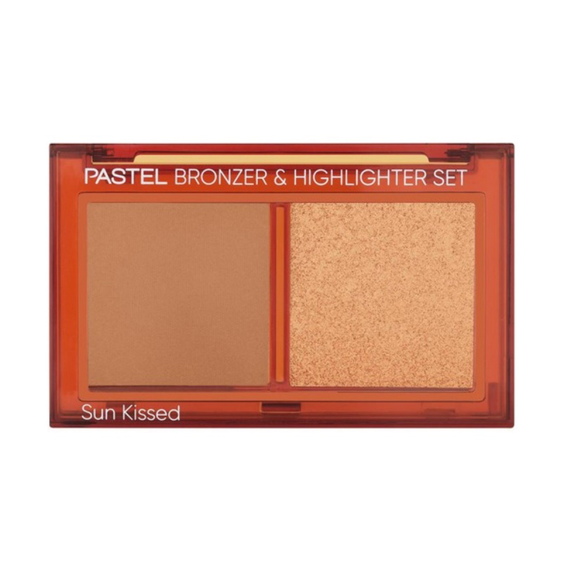 پالت برانزر و هایلایتر پاستل پرو فشن PASTEL PRO FASHION مدل Sun Kissed کد 02
