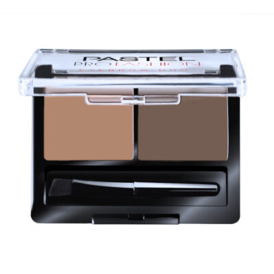 پالت سایه ابرو 2 رنگ پاستل پرو فشن PASTEL PRO FASHION مدل Eyebrow Duo کد 02