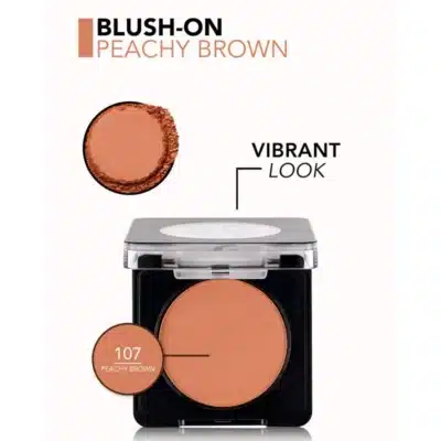 رژگونه پودری فلورمار flormar مدل Baked Blush-On New کد 107(رنگ Peachy Brown)