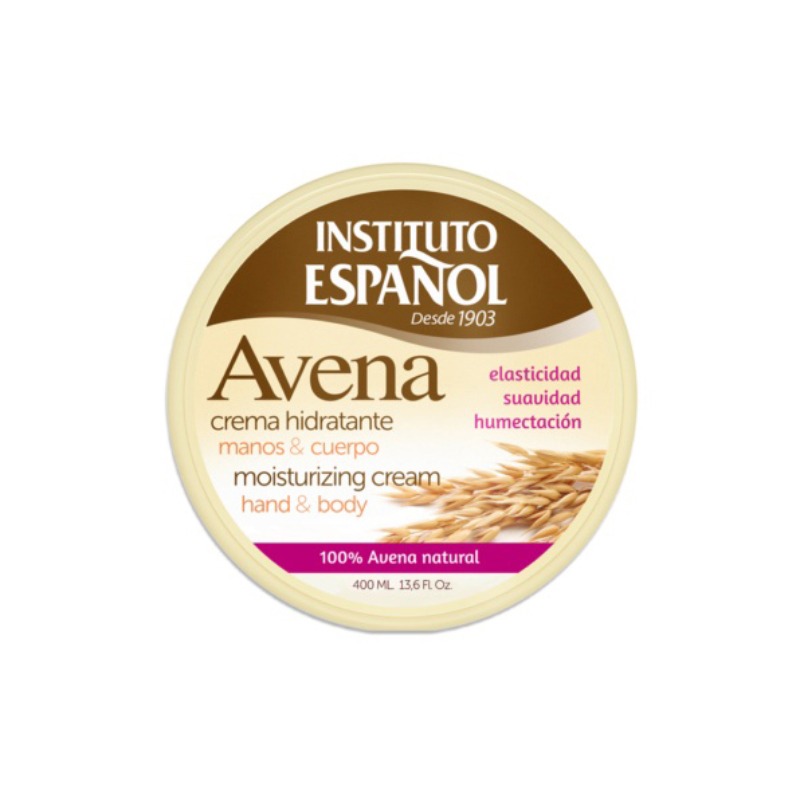 کرم کاسه ای دست و بدن جو دوسر اسپانول Instituto Espanol مدل Avena(400 میل)