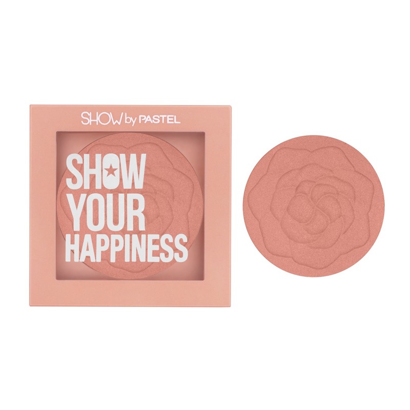 رژگونه پودری پاستل PASTEL مدل Show Your Happiness کد 203