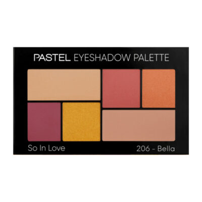 پالت سایه 6 رنگ پاستل PASTEL مدل So In Love کد 206