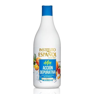 شامپو پاکسازی کننده مو اسپانول Instituto Espanol حاوی مرکبات مدل Detox(750 میل)