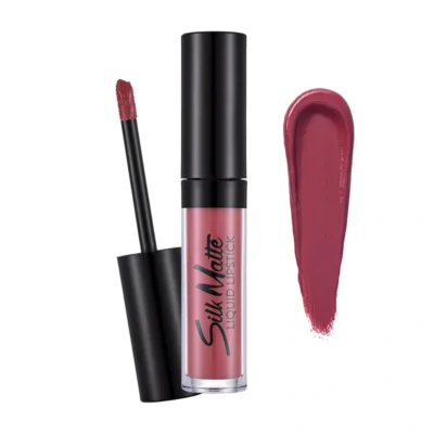 رژلب مایع مات ابریشمی فلورمار Flormar مدل Silk Matte کد 056(رنگ Gossip Girl)