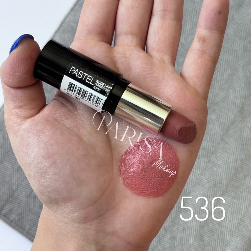 رژلب جامد پاستل PASTEL مدل Nude کد 536