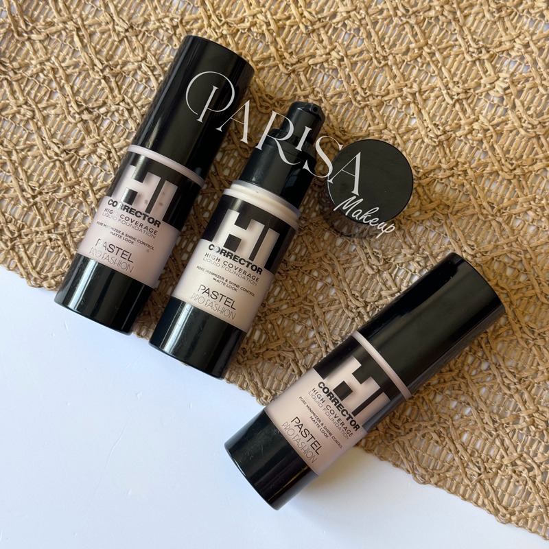 کرم پودر کاور بالا پاستل پرو فشن PASTEL PRO FASHION مدل Hi Corrector High Coverage کد 400