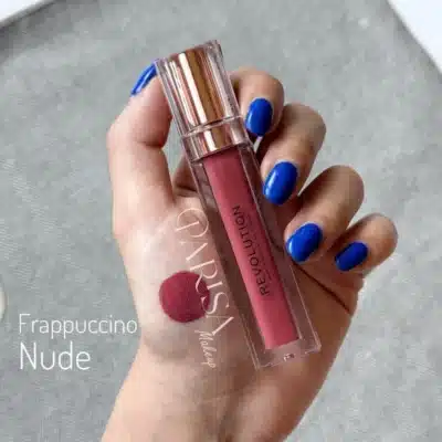 رژ لب مایع مات رولوشن Revolution کد 303 رنگ Frappucino Nude