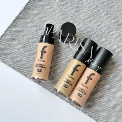 کرم پودر مات فلورمار مدل Perfect Coverage Mat Touch کد 305(رنگ Golden Honey)