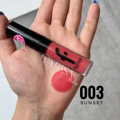 رژلب مایع مات ابریشمی فلورمار Flormar مدل Silk Matte کد 003(رنگ Sunset)
