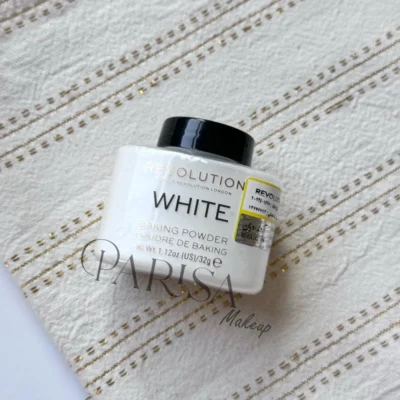 پودر بیک رولوشن Revolution مدل White