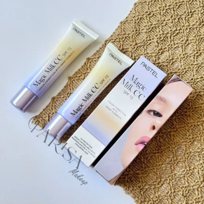 CC کرم جادویی SPF 15 پاستل PASTEL مدل Magic Milk CC کد 50(رنگ Light Medium)