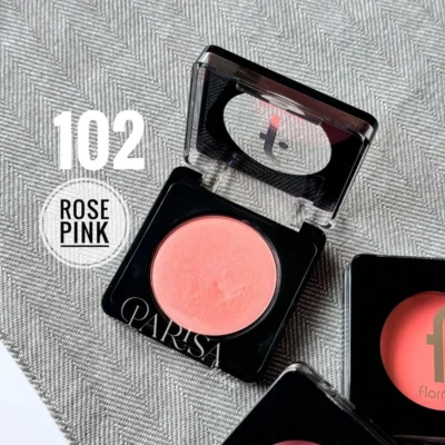 رژگونه پودری فلورمار flormar مدل Baked Blush-On New کد 102(رنگ Rosepink)