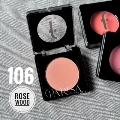 رژگونه پودری فلورمار flormar مدل Baked Blush-On New کد 106(رنگ Rose Wood)