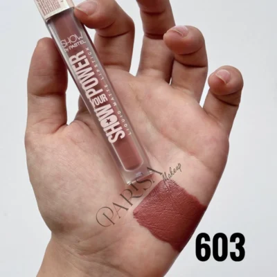 رژلب مایع مات پاستل PASTEL مدل Show Your Power کد 603