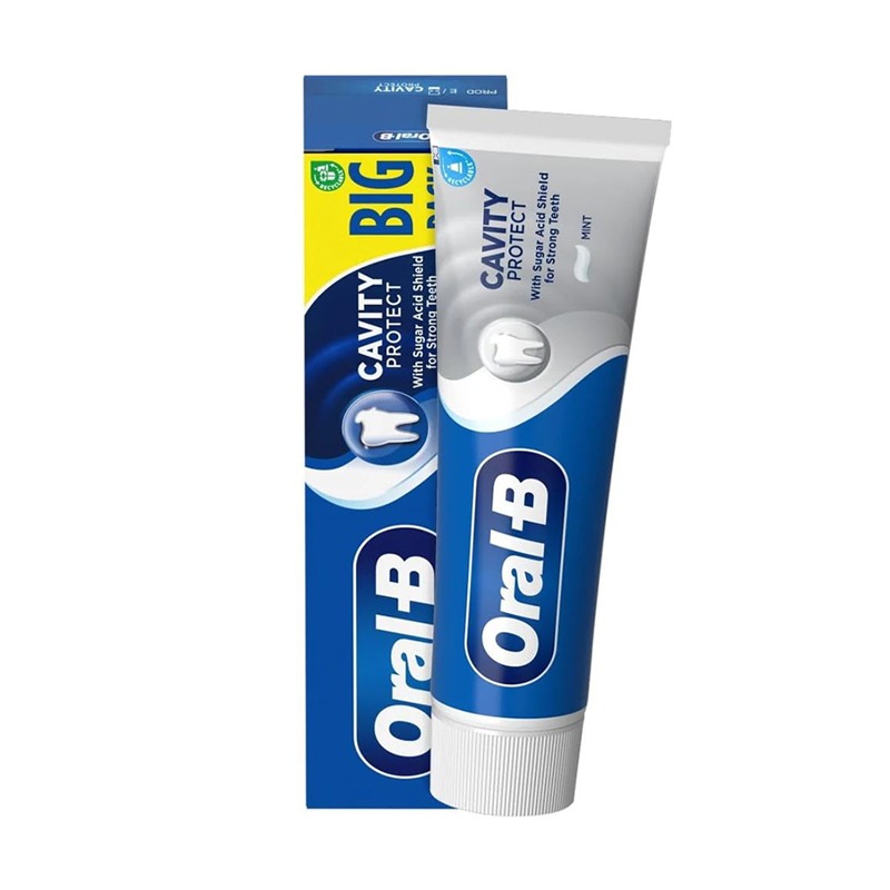 خمیر دندان محافظ در برابر پوسیدگی اورال بی Oral-B مدل Cavity Protect(100میل)