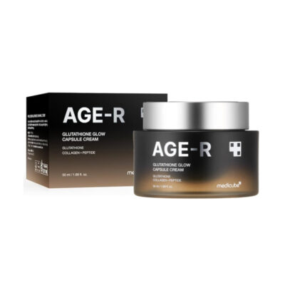 کرم کپسولی جوانساز و درخشان کننده مدی کیوب Medicube حاوی گلوتاتیون و کلاژن مدل AGE-R(50 میل)