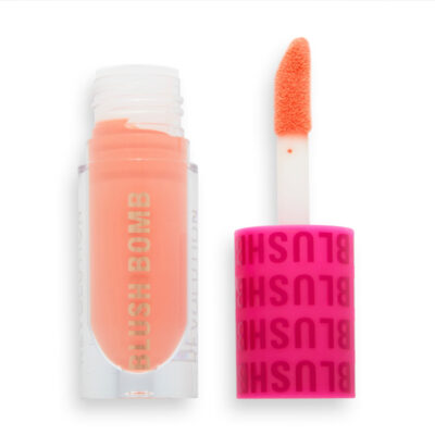 رژگونه مایع رولوشن Revolution مدل Blush Bomb Cream Blusher رنگ Peach Filter