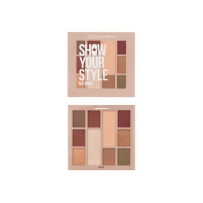 پالت سایه 10 رنگ پاستل PASTEL مدل Show Your Style Natural کد 464