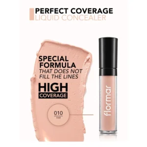 کانسیلر فلورمار flormar مدل Perfect Coverage کد 010(رنگ Fair)