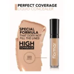 کانسیلر فلورمار flormar مدل Perfect Coverage کد 020(رنگ FAIR/LIGHT)