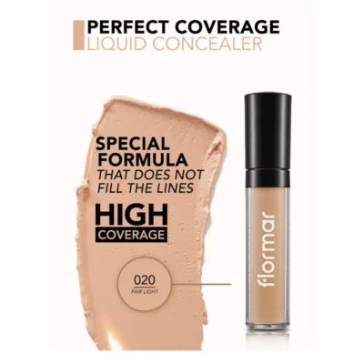 کانسیلر فلورمار flormar مدل Perfect Coverage کد 020(رنگ FAIR/LIGHT)