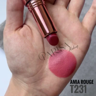 رژلب مات مخملی رولوشن Revolution کد 231(رنگ Amia Rouge)
