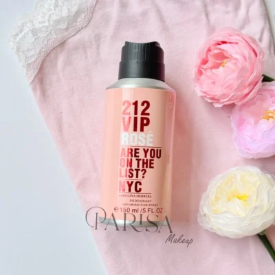 بادی میست عطری زنانه مدل Carolina Herrera 212 VIP Rose