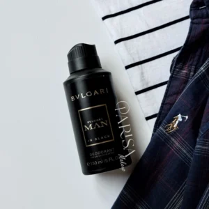 بادی میست عطری مردانه مدل Bvlgari Man In Black