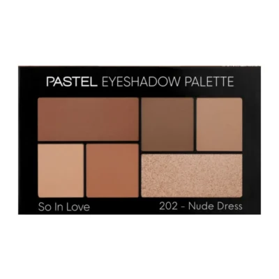 پالت سایه 6 رنگ پاستل PASTEL مدل So In Love کد 202