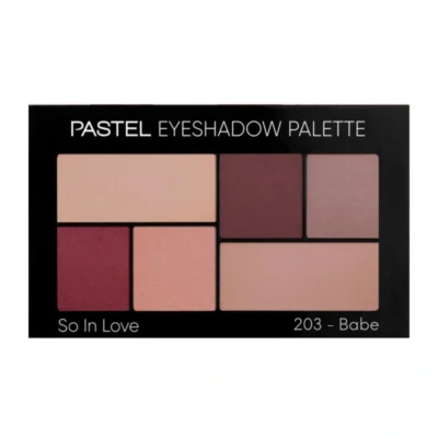 پالت سایه 6 رنگ پاستل PASTEL مدل So In Love کد 203