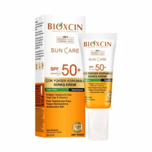 کرم ضدآفتاب بی رنگ SPF50 بیوکسین Bioxcin مناسب پوست چرب(50 میل)