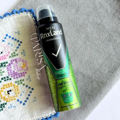 اسپری ضدتعریق RnxLand مدل Lime Detox(150 میل)