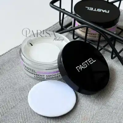 پودر بیک پاستل PASTEL مدل Transparent Smooth Loose Powder کد 100 رنگ White