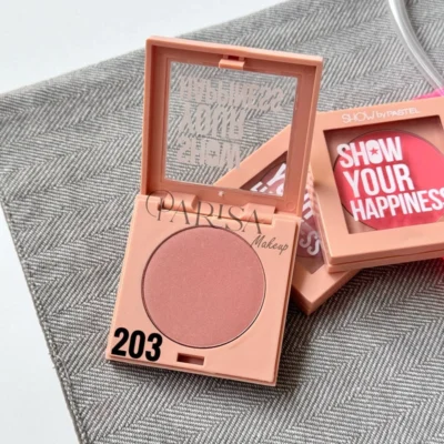 رژگونه پودری پاستل PASTEL مدل Show Your Happiness کد 203