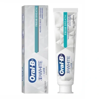 خمیردندان اورال بی Oral-B مدل 3D White Lux Fresh Breath(160 گرم)