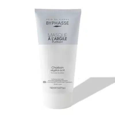 ماسک تصفیه کننده خاک رس و زغال فعال گیاهی بایفاس Byphasse مدل Purifying Clay Mask(150 میل)