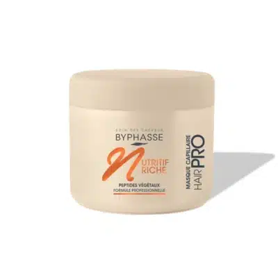 ماسک مو داخل حمام مغذی حاوی پپتید گیاهی بایفاس Byphasse مدل Nutritif Riche(500 میل)