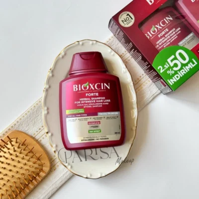 شامپو گیاهی ضد ریزش مو بیوکسین BIOXCIN مدل Forte(300 میل)