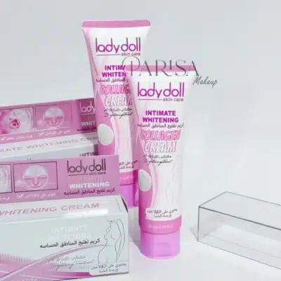 کرم روشن کننده بدن و نواحی خصوصی Lady Doll مدل Intimate Whitening Collagen Cream(150 میل)