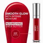 لیپ گلاس براق فلورمار flormar مدل Dewy Lip Glaze کد 009(رنگ Vibrant Red) - Image 2