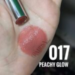 رژلب جامد براق فلورمار مدل Sheer Up کد 017 (رنگ Peachy Glow)