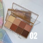 پالت کانتور و هایلایتر پودری 8 رنگ Topcolor - Image 3