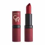 رژلب جامد گلدن رز مدل Velvet Matte کد 18